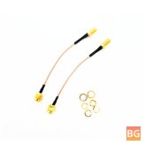 Low-loss Antenna Extension Cable - RP-SMA Female to RP-SMA Male for RC FPV Connector