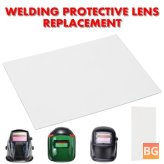 Welding Cover for Helmet - Solar Clear Outer Protective Plate Replacement