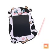 Cow Doodle Board - 8.5" LCD Color Screen for Kids