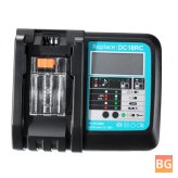 DC18RC Fast Lithium-Ion USB Battery Charger - LED Display