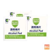 Cotton pads for mobile phone screen disinfection