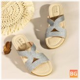 Women's Bohemia Wedge Cut-out Casual Shoes