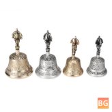 Gold-Plated Copper Bells with Spiritual Meditation Singing