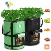 Garden Bed Planter with FABRIC GROW BAG and POT
