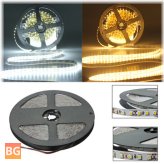 5M LED Strip Light with Warm White Color
