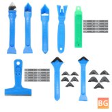 Scraper Tools for Removing Silicone from surfaces