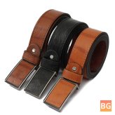 120cm Belt Automatic Button Waistband for Men