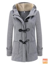 Women's Winter Warm Hooded Coat