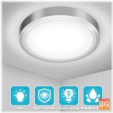 Modern Round LED Ceiling Light - 18W White Spotlight