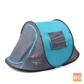 Camping Tent with Waterproof and Sunshade