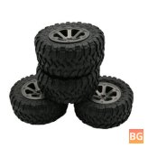 Upgraded 1/12 RC Car Climbing Tires - Set of 4