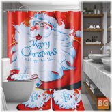 Christmas Curtain Set - Waterproof Polyester