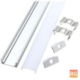Aluminum Channel Holder for LED Strip Light Bar - 30CM, 45CM, 50CM