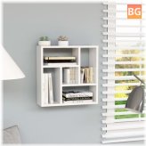 Wall Shelf - Glossy White 17.8