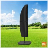 Black Umbrella Cover with Waterproof and UV Resistant Feature