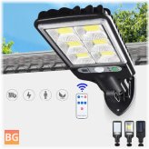 Solar Motion Sensor Wall Light with Remote Control