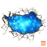 3D Starry Sky Wall Decals - 30 Inch