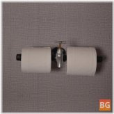 TAP-LOCK Wall Mounted Toilet Paper Holder - Floating Holder