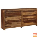 160x40x80 cm Wood Chest of Drawers