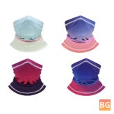 Sunscreen Neck Head Scarf with Breathable Face Mask