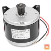 17A 300W Brushed Motor for E-Bike/Scooter