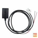 USB Audio Adapter for Car with Auxiliary Mic