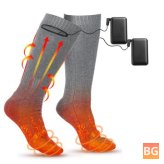 Heated Socks for Men Women and Outdoor Sport - 4000mAh
