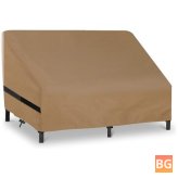 420D Beige Single Chair Cover with Storage Bag
