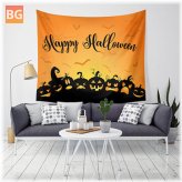 Halloween Pumpkin Tapestry