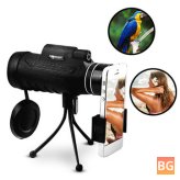 Monocular with HD Night Vision and Tripod