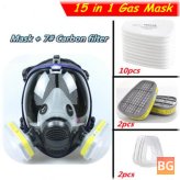 6800 Full Face Chemical Gas Mask
