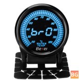 2" Car Water Temp Gauge with 10 Color LED Display
