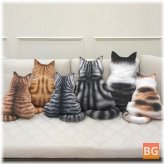 3D Cat Cushion - Plush Toys Dolls Stuffed Animal Pillow