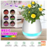Smart Music Flower Pot LED Lamp with Bluetooth