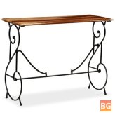 Console Table - Solid Sheesham Wood 39.4