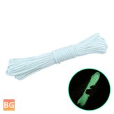 Climbing Tent Rope with 20 Meters of Length - Luminous