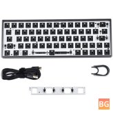 Skyloong GK64X RGB Keyboard with 60% Programmable Functionality and Bluetooth Wireless Connection