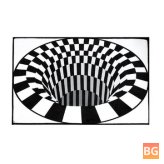 Durbale Floor Mats - Black/White