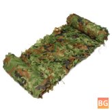 Woodland Camo Net for Camping - 3X1.5m