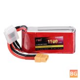 Red Lipo Battery Charger for RC Cars - 14.8V 850mAh