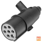 Plastic Plug With Seven Holes - Type 24V