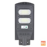 80W Solar Motion Sensor LED Street Light for Outdoor Garden and Street Use (No Pole)