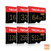 TECHFLASH Class 10 TF Memory Card - Flash Drive 4GB-256GB