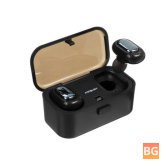 Mini TWS Earbuds with HiFi Stereo and Noise Cancelling, Waterproof and 800mAh Charging Box