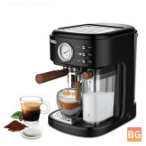 HiBREW H8A 3 in 1 Coffee Maker - 19Bar High Pressure Extraction Espresso Cappuccino Latte Maker