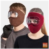 Wind-resisting Eye Mask with HD Fabric Design