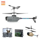 Black Bee 4CH 6-Axis 4K Dual Camera Drone with Air Gesture Obstacle Avoidance and Intelligent Hover RC Helicopter RTF