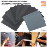 Silicon Carbide Waterproof Sandpaper - 240-3000 Grit