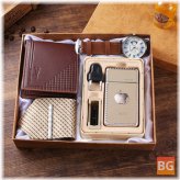 Quartz Watch Men's Set - Tie Wallet Shaver Father's Day Gift Thanksgiving Christmas Gift