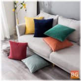 Square Throw Pillow Cover Sofa Couch Waist Case Home Room Decoration Pillow Case